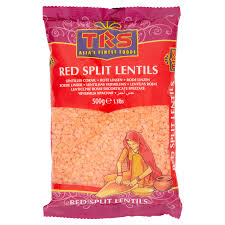 Red Split Lentils 2 kg TRS brand @ 5.49 £